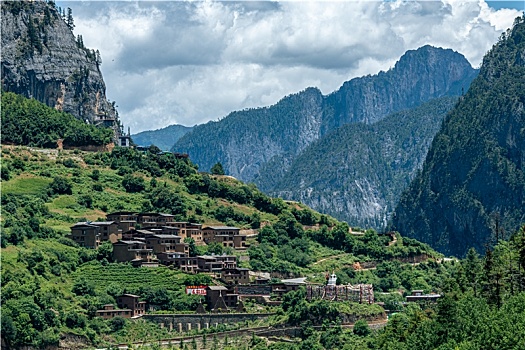 中国云南迪庆香格里拉巴拉格宗景区