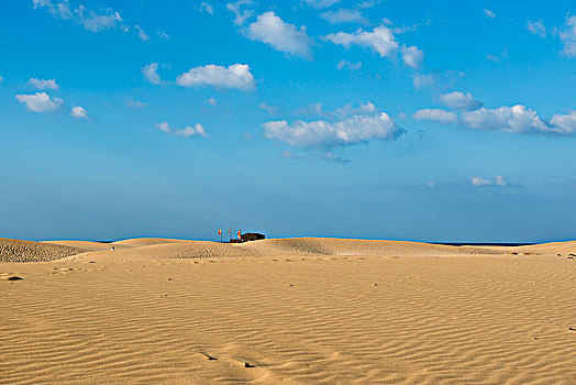 沙丘,蓝天,阿尔加维,西海岸,大西洋,葡萄牙,欧洲