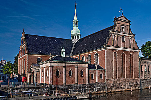教堂,哥本哈根,丹麦,斯堪的纳维亚,欧洲