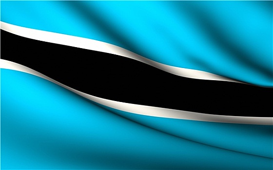 飞,旗帜,博茨瓦纳,国家,收集