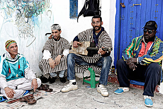音乐人,摩洛哥,非洲