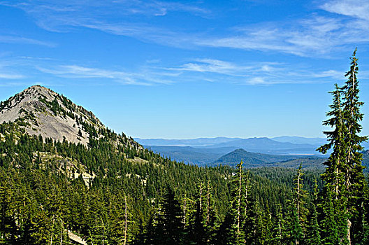 拉森火山国家公园,加利福尼亚,美国