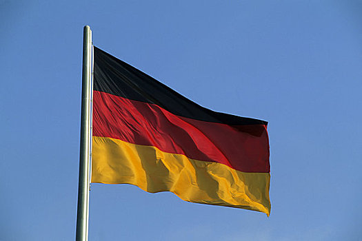 德国,柏林,德国国旗