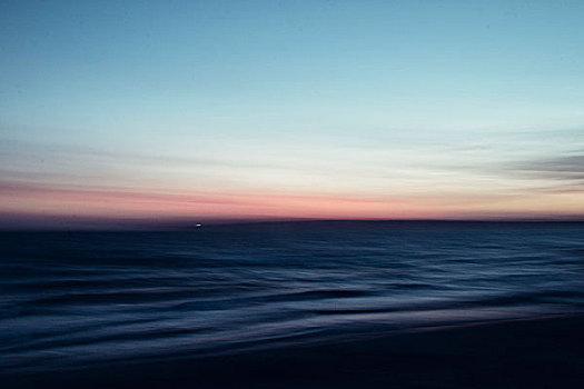 落日,地中海,海滩,福门特拉岛