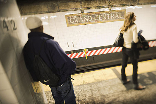 乘客,地铁,大中央车站