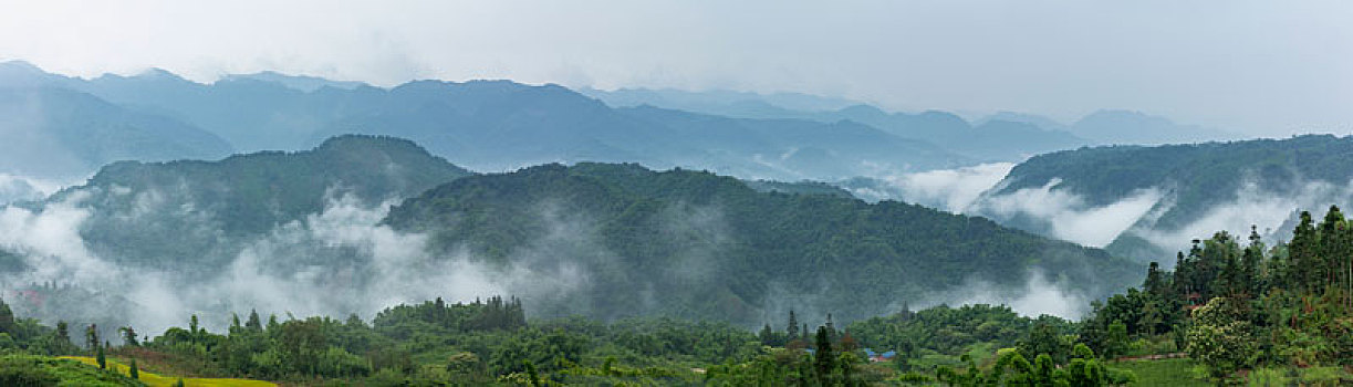 宜宾屏山龙华古镇自然风光