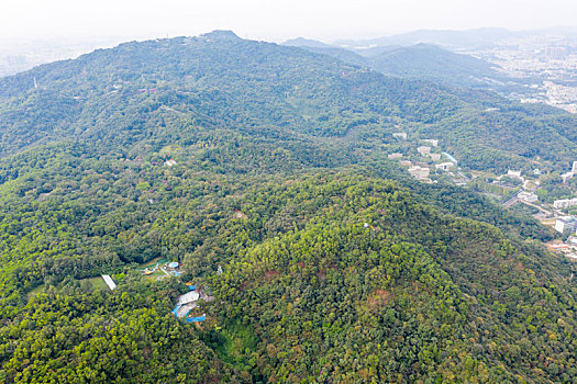 航拍广州白云山风景名胜区