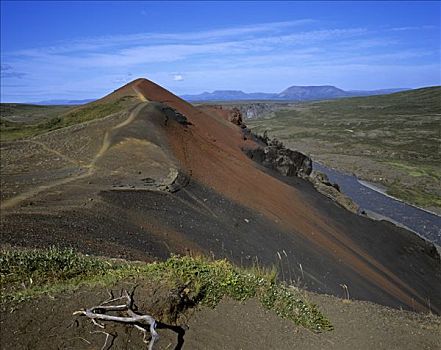 火山,国家公园,冰岛