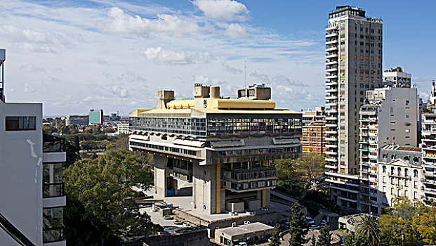 阿根廷,布宜诺斯艾利斯,雷科莱塔,附近,国家图书馆