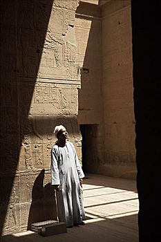 男人,菲莱神庙,阿斯旺,埃及