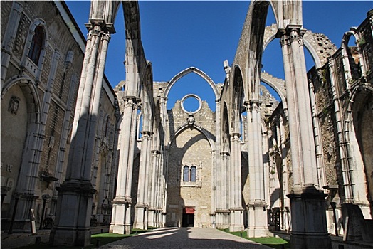 教堂,遗址,里斯本,葡萄牙