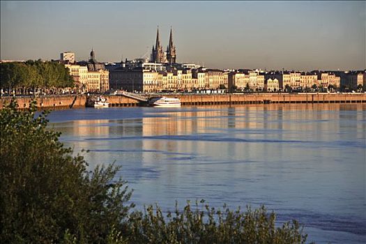 法国,波尔多,加仑河,河,世界遗产,2007年