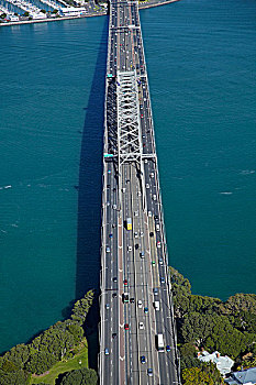 奥克兰海港大桥,港口,奥克兰,北岛,新西兰