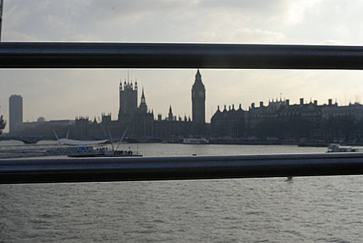 英格兰,伦敦,议会大厦,桥