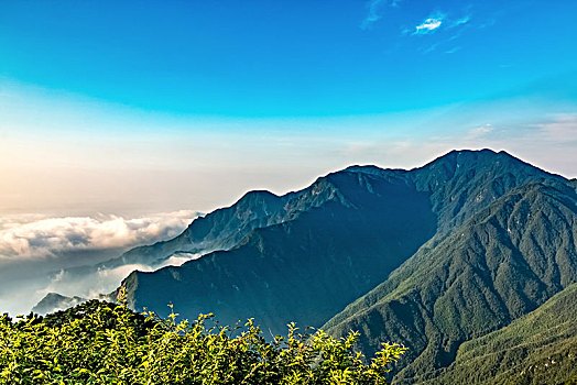 江西省九江市庐山含鄱口风景区自然景观