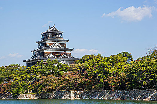 日本,九州,广岛,城堡