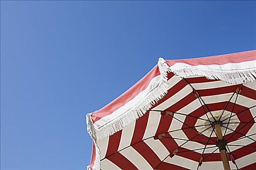 伞,蓝天