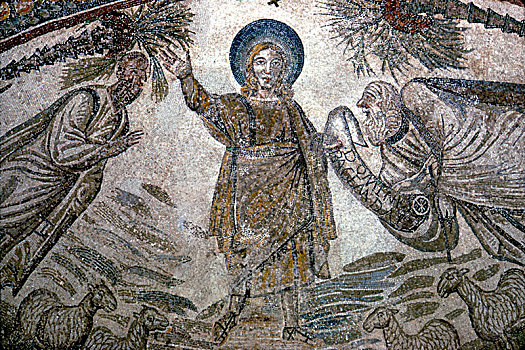 耶稣,圣彼得,右边,特写,教堂,罗马,艺术家,未知