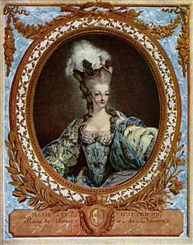 王后,国王,路易十六,法国,1777年