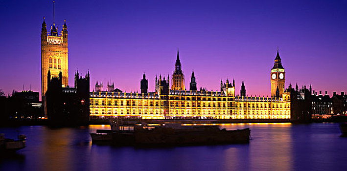 威斯敏斯特宫,议会大厦,政府所在地,英国,卧,北方,堤岸,泰晤士河,国家地标