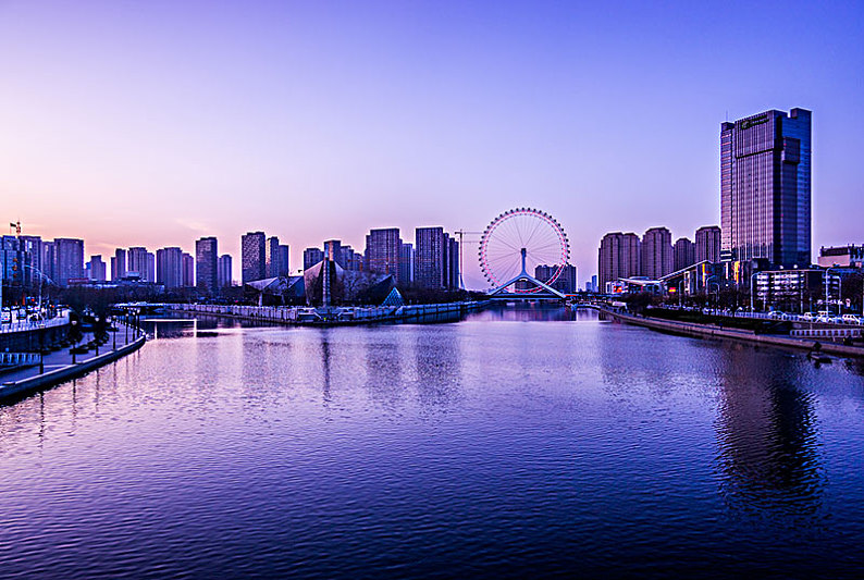 天津城市風景圖片_天津城市風景高清圖片_全景視覺