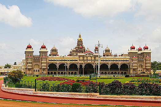 宫殿,迈索尔,印度