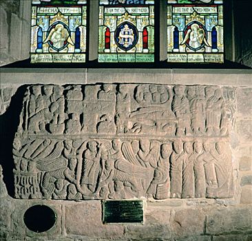 9世纪,棺材,德贝郡,艺术家