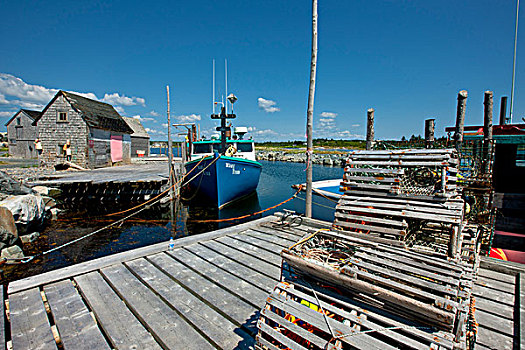 码头,新斯科舍省,加拿大