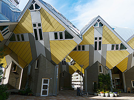 立体方块屋,设计,鹿特丹,荷兰