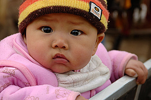 中国人,幼儿,昆明,云南,中国,一月,2007年