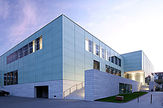 博物馆,新,建筑,设计,鲁尔区,北莱茵威斯特伐利亚,德国,欧洲