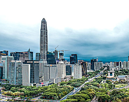 深圳平安天際線