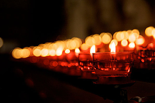 蜡烛,大教堂,神圣,血,布鲁日,比利时,欧洲
