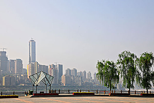 重庆南滨公园观光平台