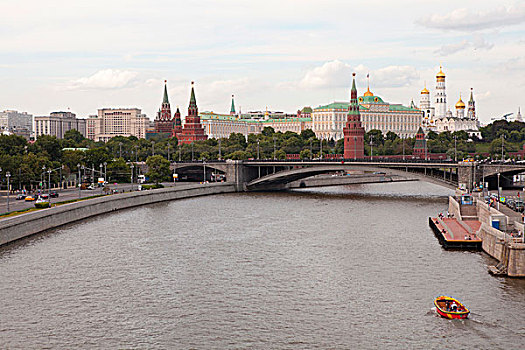 风景,克里姆林宫,莫斯科,俄罗斯,欧洲