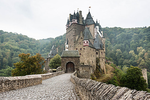 城堡,摩泽尔,莱茵兰普法尔茨州,德国,欧洲