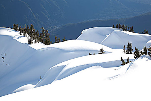 雪堆,北温哥华,不列颠哥伦比亚省,加拿大