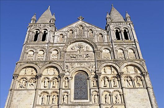 建筑,圣皮埃尔,大教堂,法国,欧洲