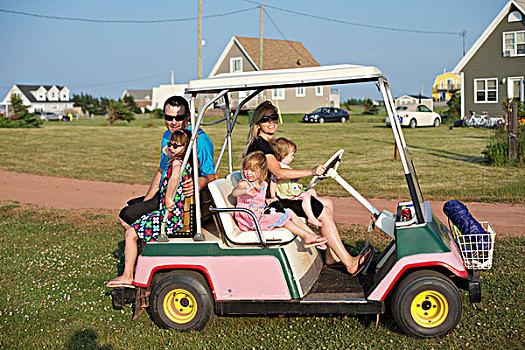 家庭,高尔夫球车