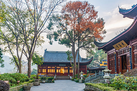 杭州灵隐永福禅寺迦陵讲院文景阁