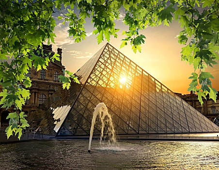 金字塔,卢浮宫