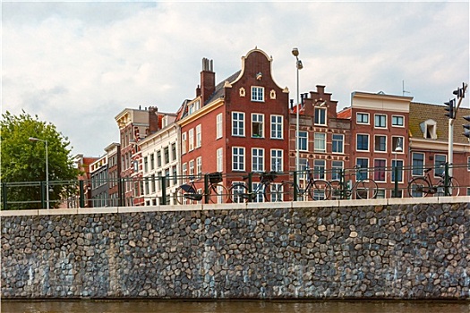 城市风光,阿姆斯特丹,运河,特色,房子,荷兰
