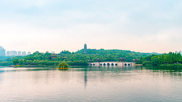 重庆园博园景区旅游风光照片