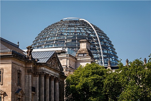 屋顶,德国国会大厦,建筑,柏林,德国