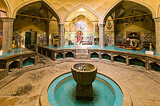 土耳其浴室,伊斯法罕,伊朗,亚洲