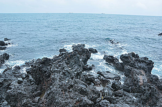 韩国济州岛海边风光