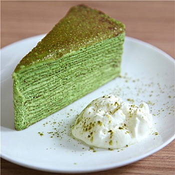 绿茶,蛋糕