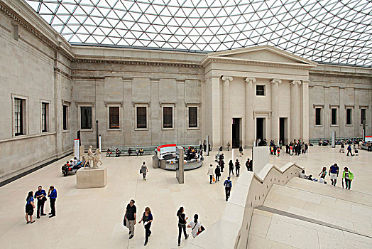 英国,英格兰,伦敦,大英博物馆,人,诺曼福斯特,建筑师