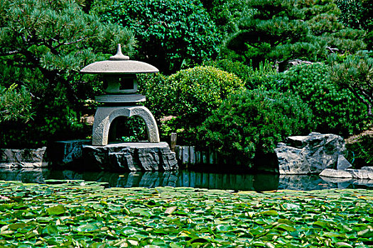 日式庭园,丹佛,植物园,科罗拉多,美国