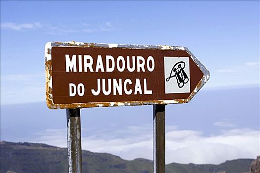 广告牌,马德拉岛,葡萄牙